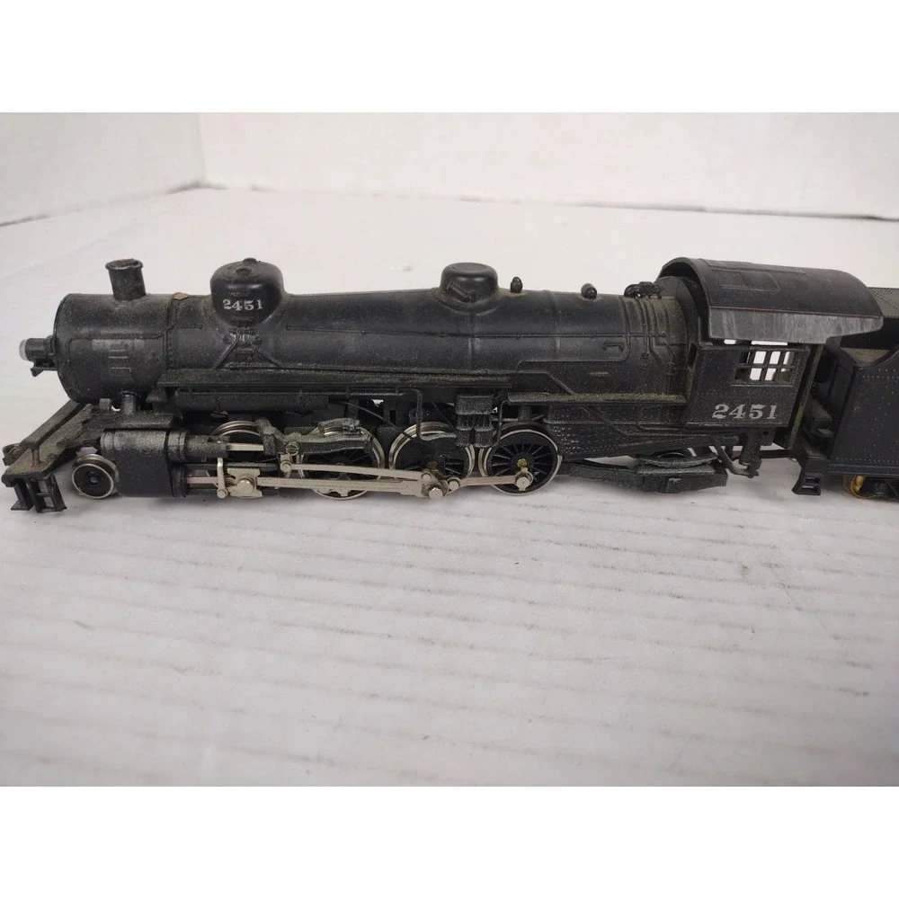 HO Scale Mehano ATSF Santa Fe? 2-8-2 Steam Locomotive #2481 Yugoslavia Made